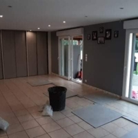 Pose d'un carrelage 90x90 sur un ancien carrelage - Pendant