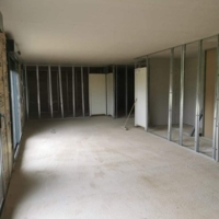 Préparation d'une maison en placo