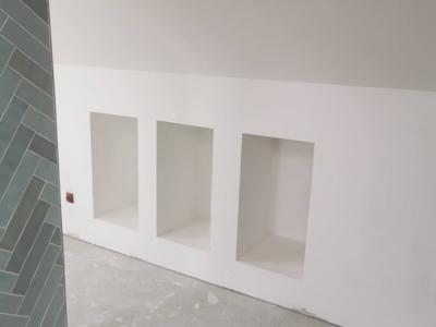 Rénovation complète du placo et du carrelage