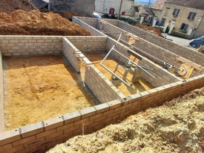 Réalisation d'un vide sanitaire