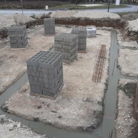 Pavillon en réalisation